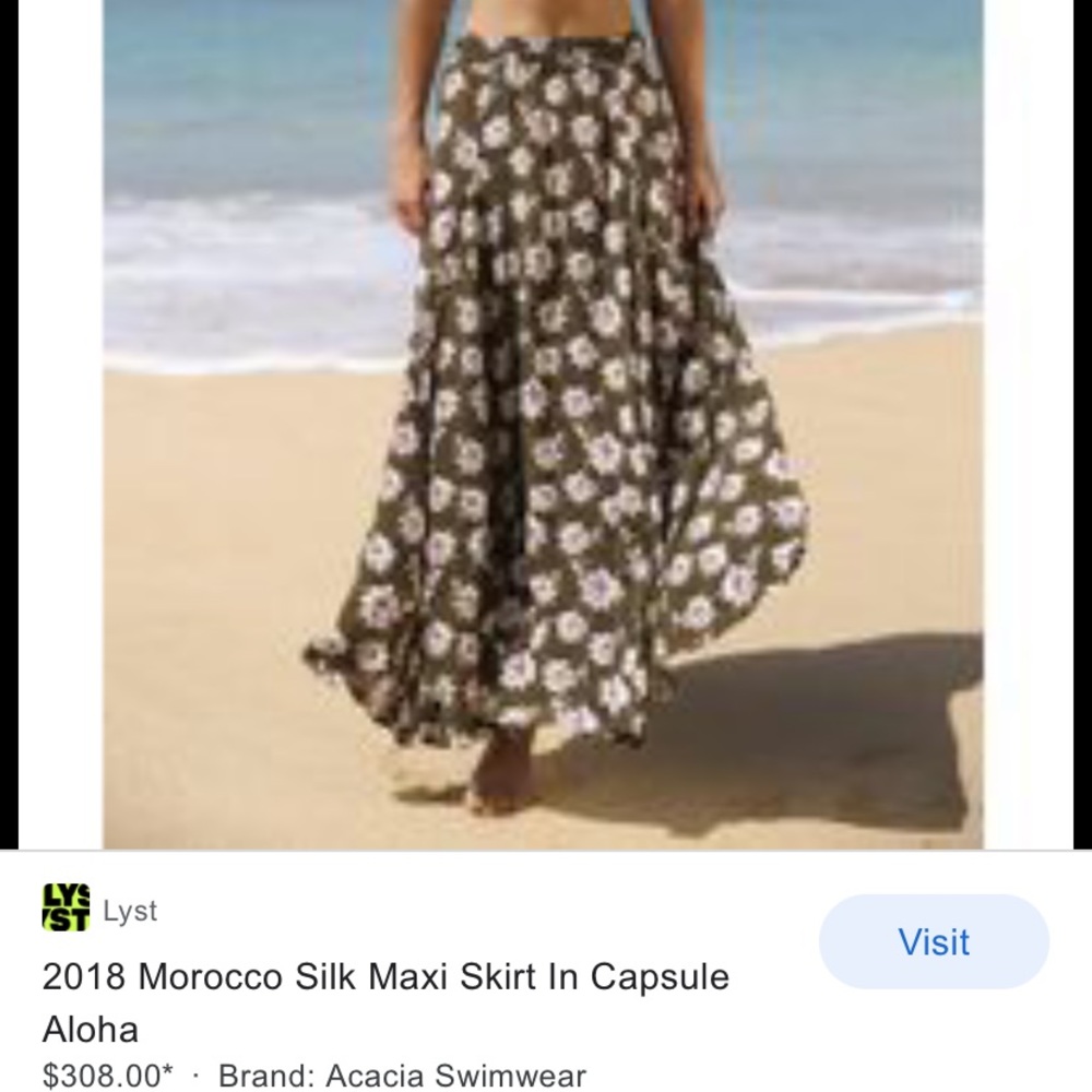 Capsule Aloha Morraco skirt